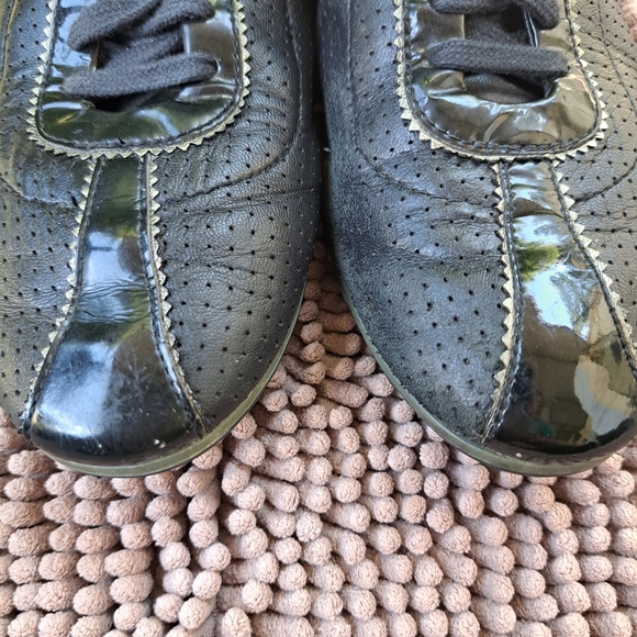 Cole Haan Nike  air  Leather  black Women Sneakers size 8.5  B - Picture 3 of 8